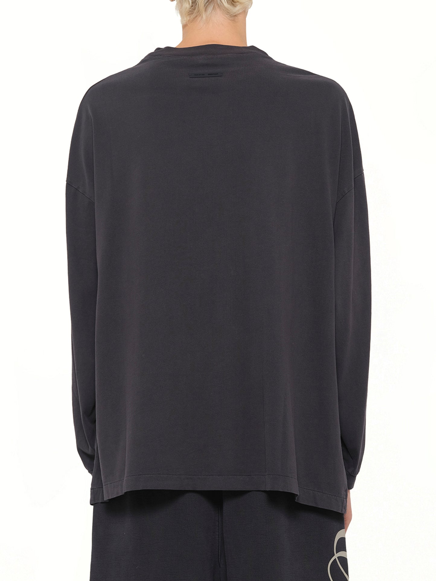 90's Long Sleeve T-Shirt in Vintage Black