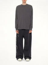 Classic Long Sleeve T-Shirt in Charcoal Heather