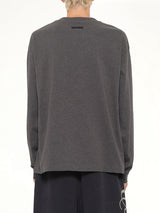 Classic Long Sleeve T-Shirt in Charcoal Heather