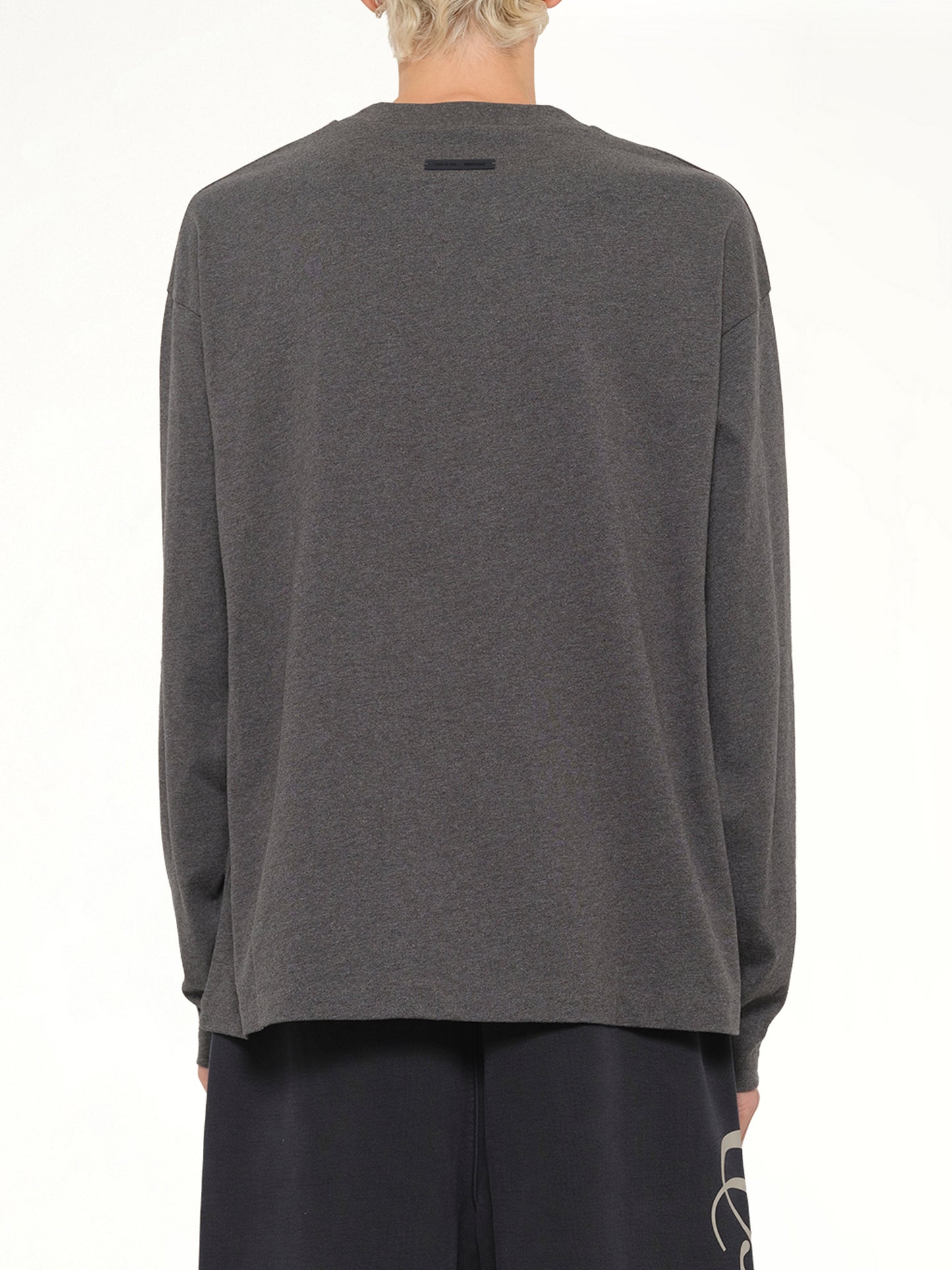 Classic Long Sleeve T-Shirt in Charcoal Heather