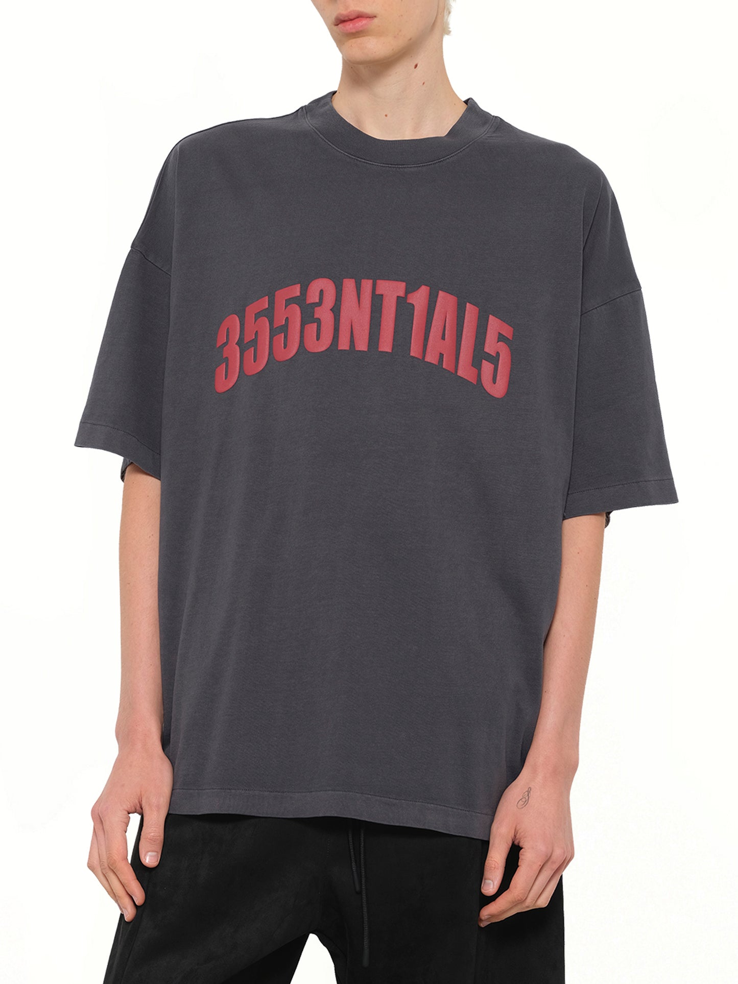 3553NTIAL5 T-Shirt in Iron Grey