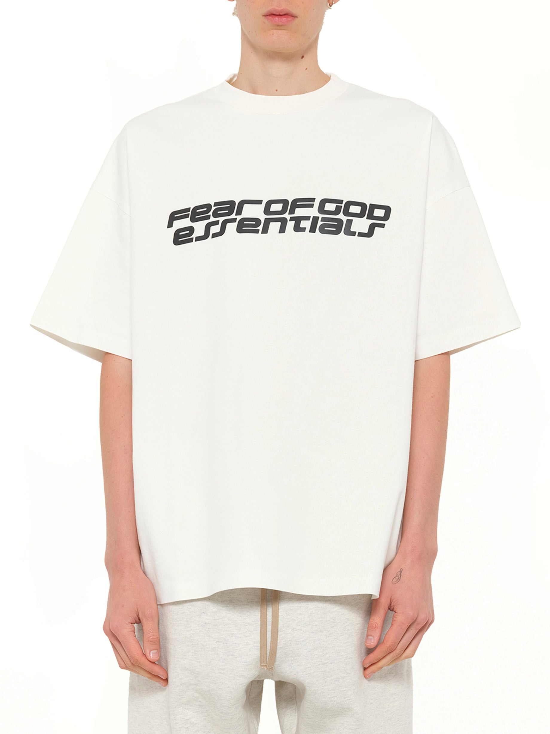 90's Short Sleeve T-Shirt in Ivory
