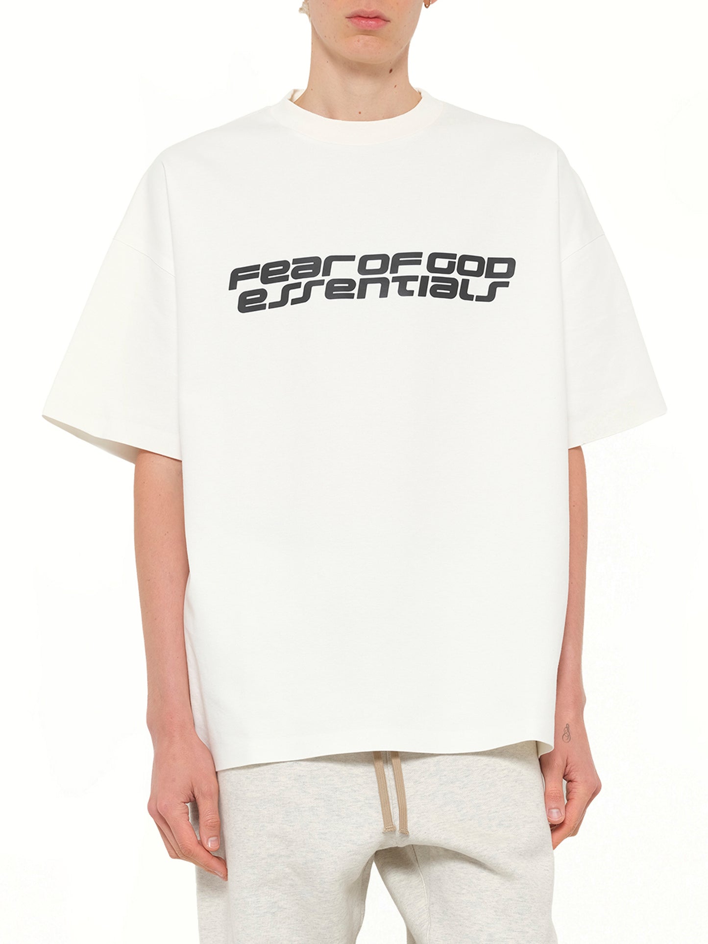 90's Short Sleeve T-Shirt in Ivory