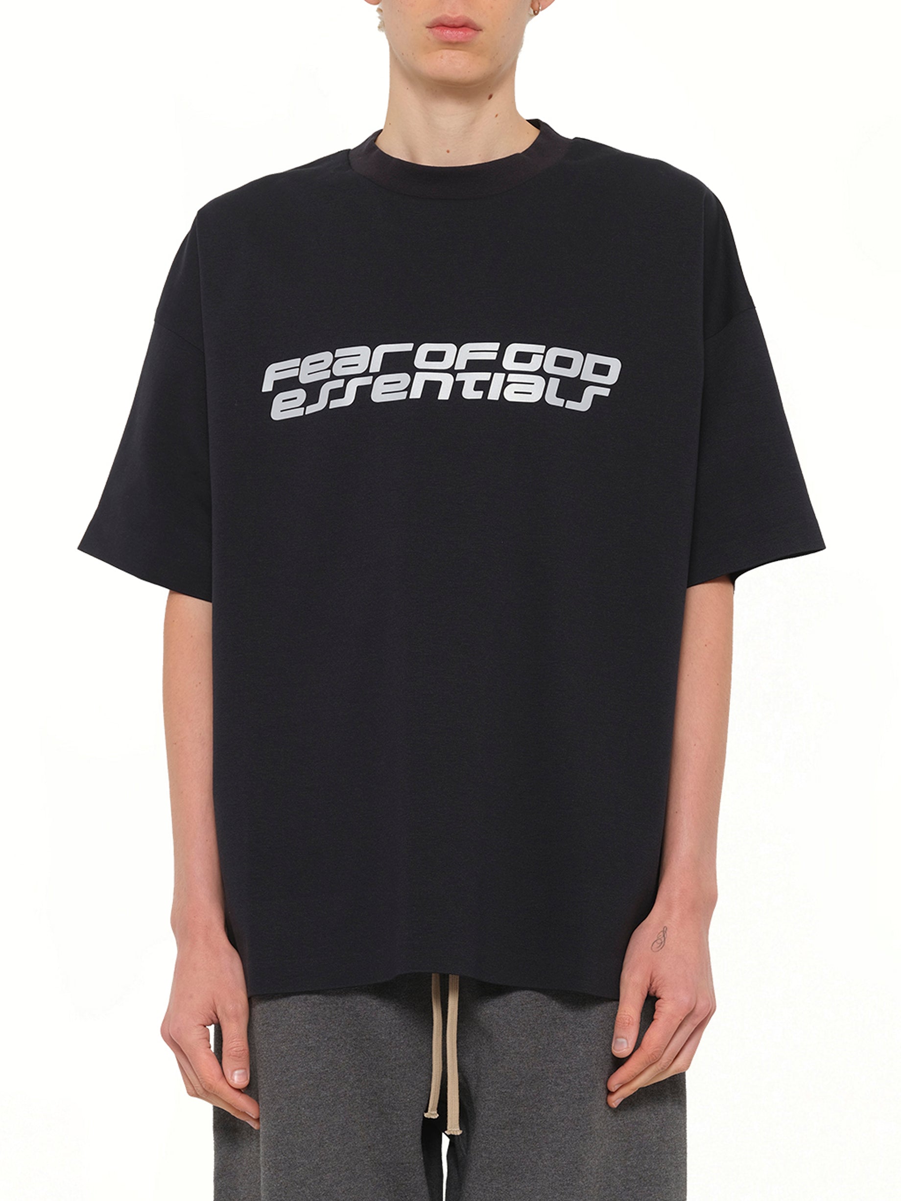 90's Short Sleeve T-Shirt in Vintage Black