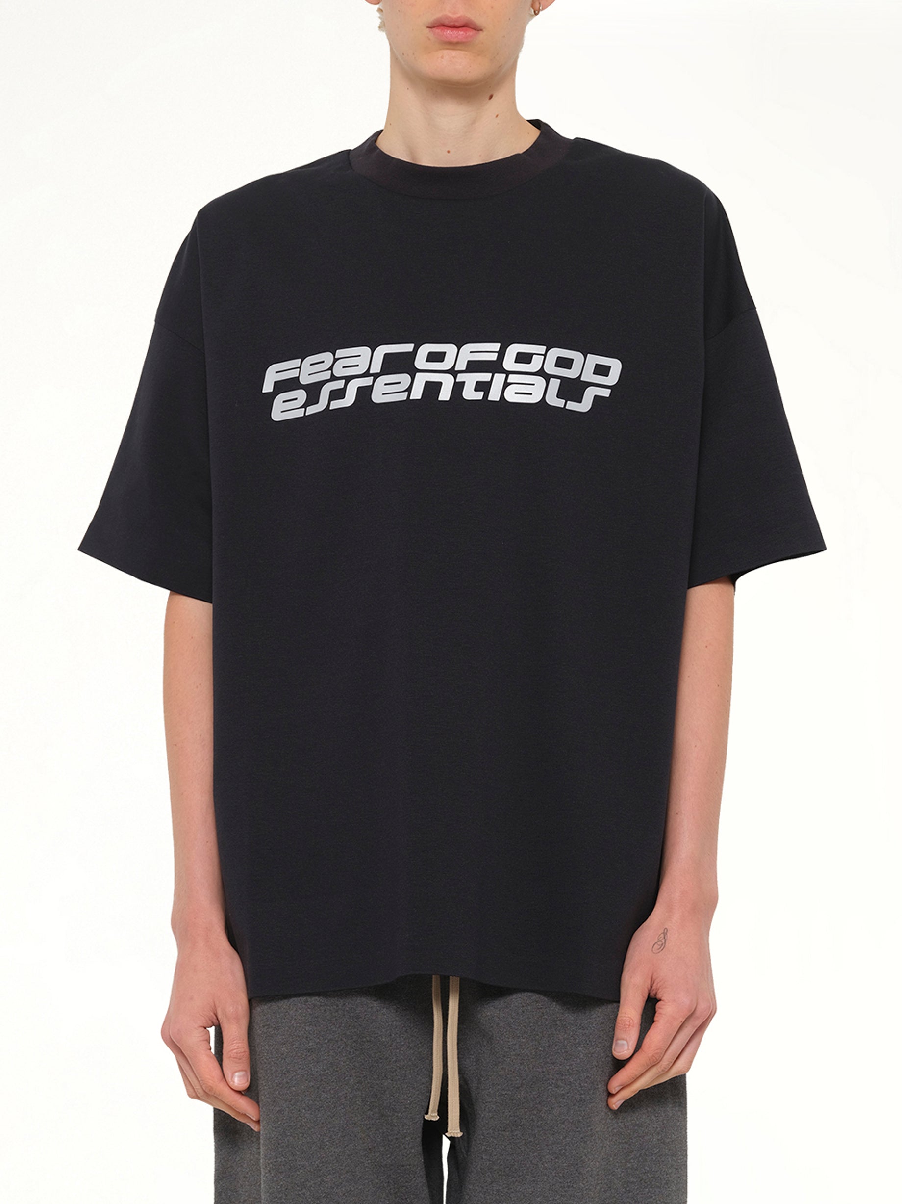 90's Short Sleeve T-Shirt in Vintage Black