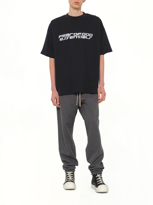 90's Short Sleeve T-Shirt in Vintage Black