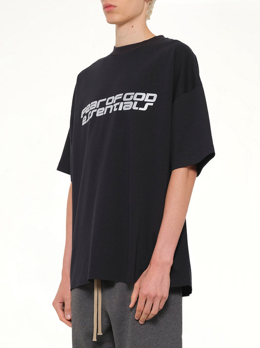 90's Short Sleeve T-Shirt in Vintage Black