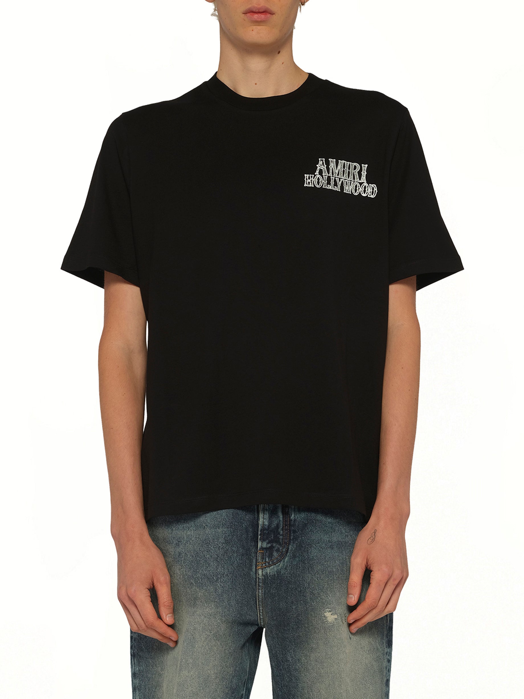 Amiri Hollywood City T-Shirt in Black