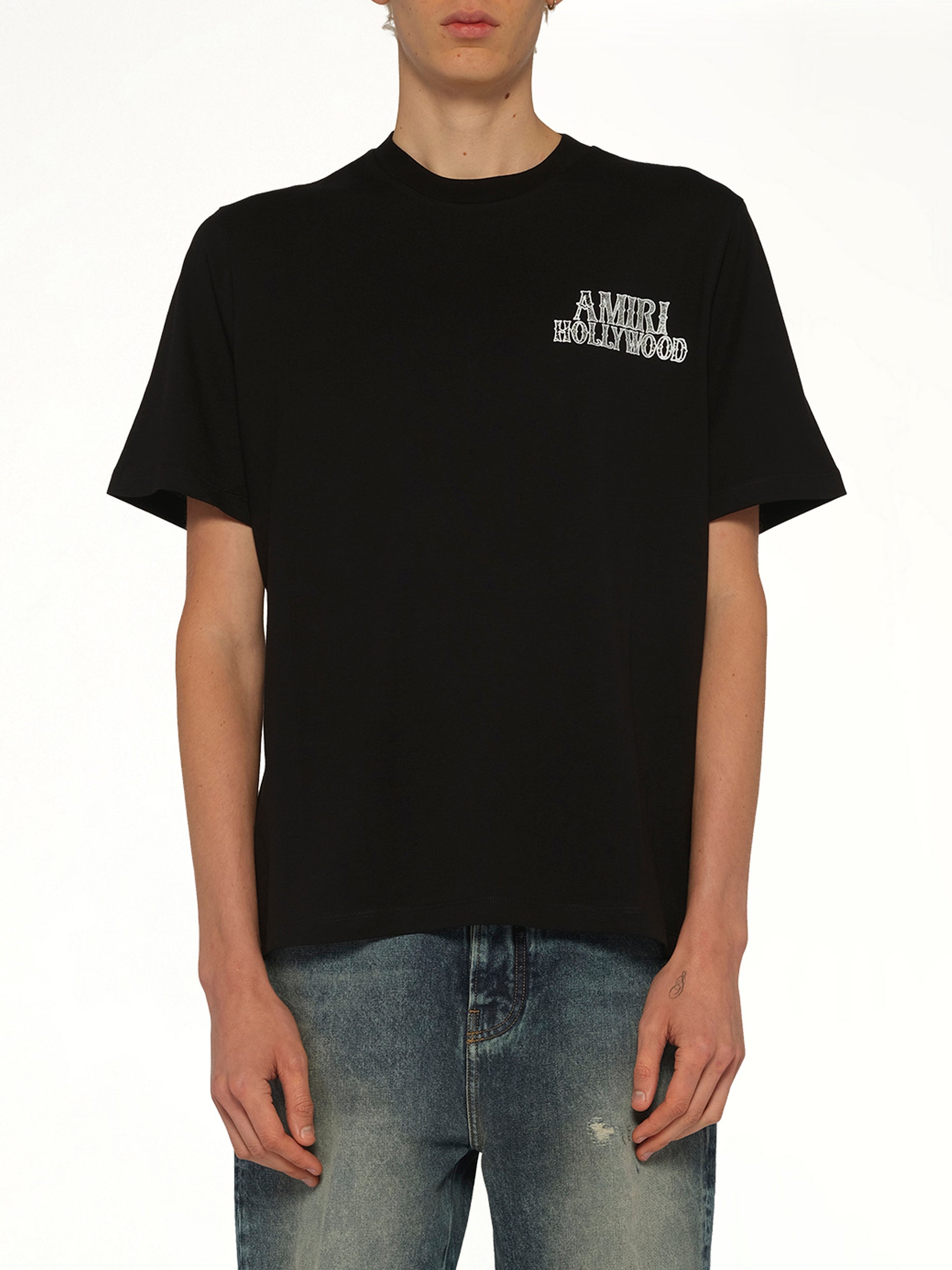 Amiri Hollywood City T-Shirt in Black