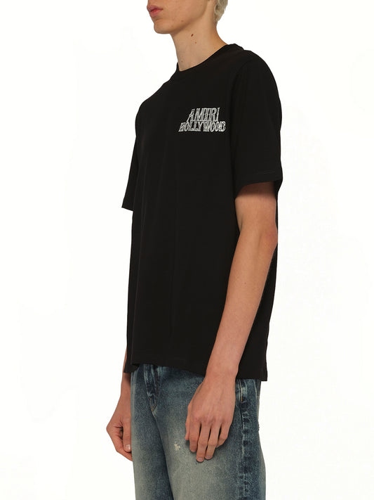 Amiri Hollywood City T-Shirt in Black