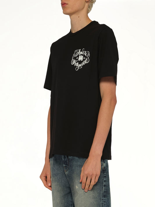 Amiri Hollywood T-Shirt in Black
