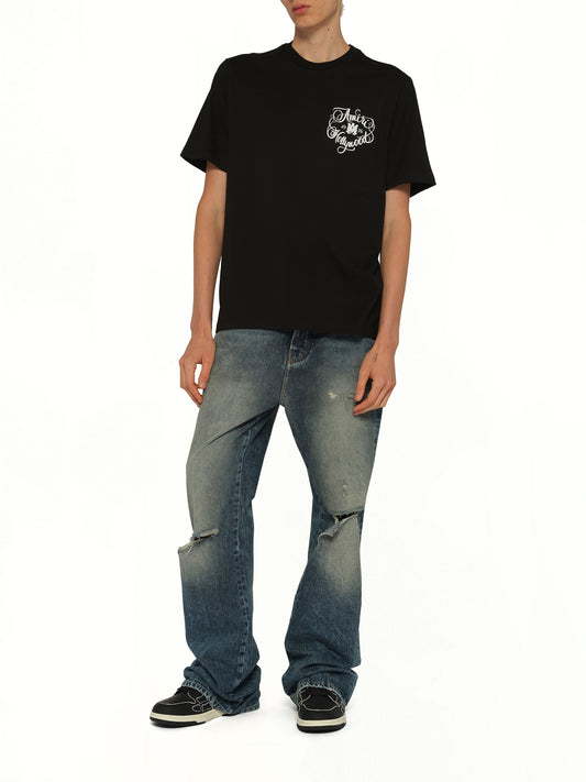 Amiri Hollywood T-Shirt in Black