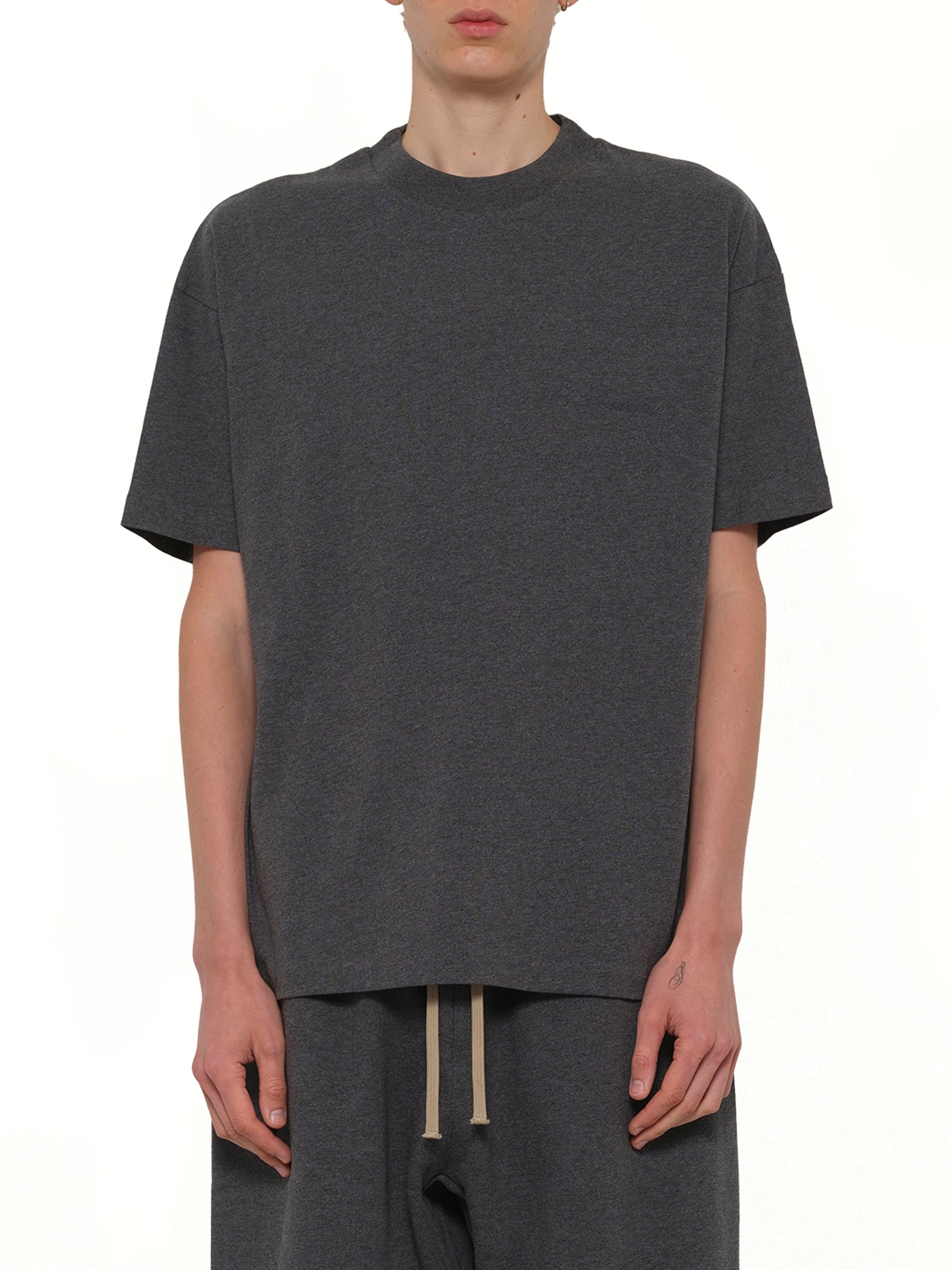 Classic Short Sleeve T-Shirt in Charcoal Heather