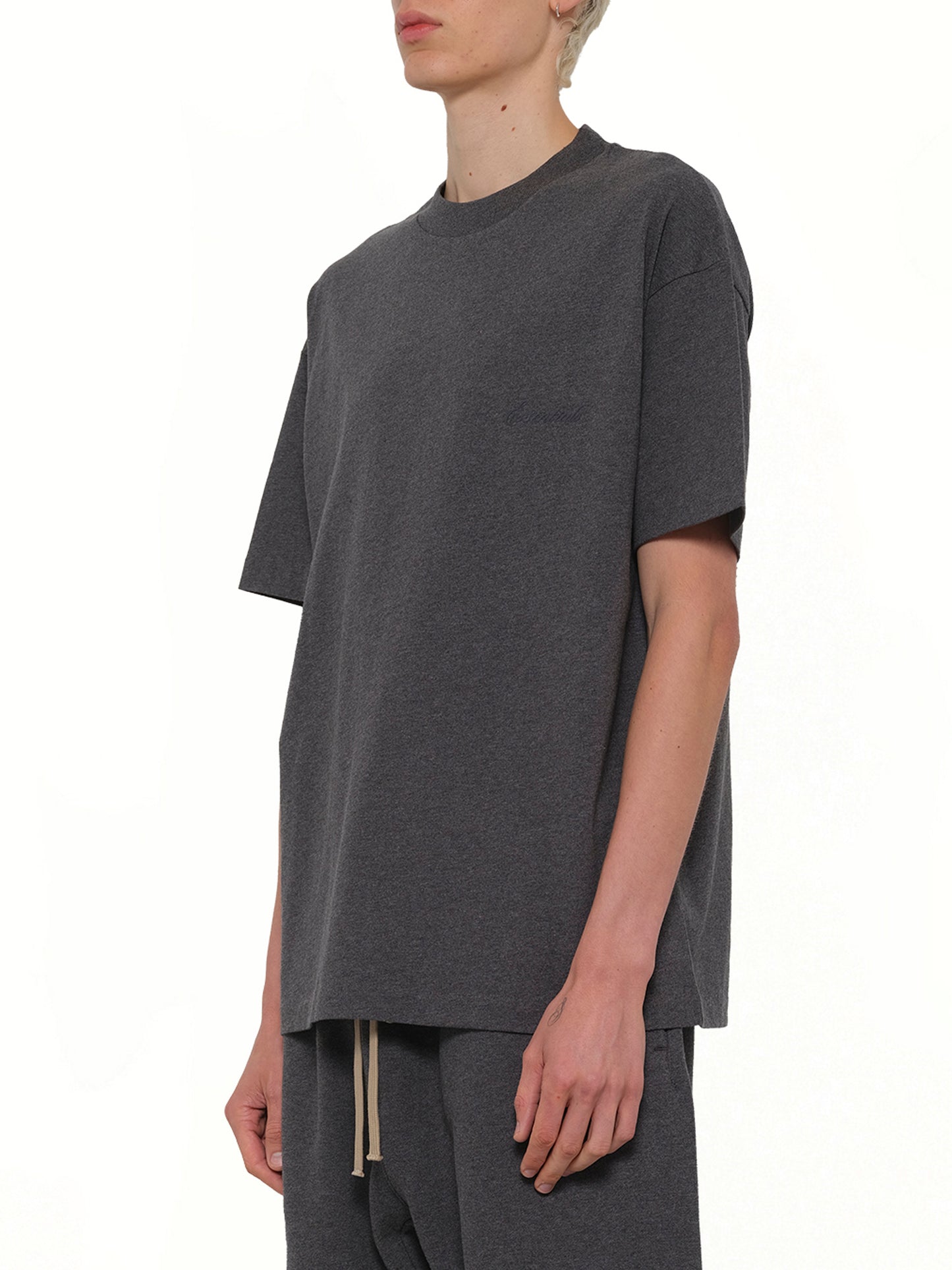 Classic Short Sleeve T-Shirt in Charcoal Heather
