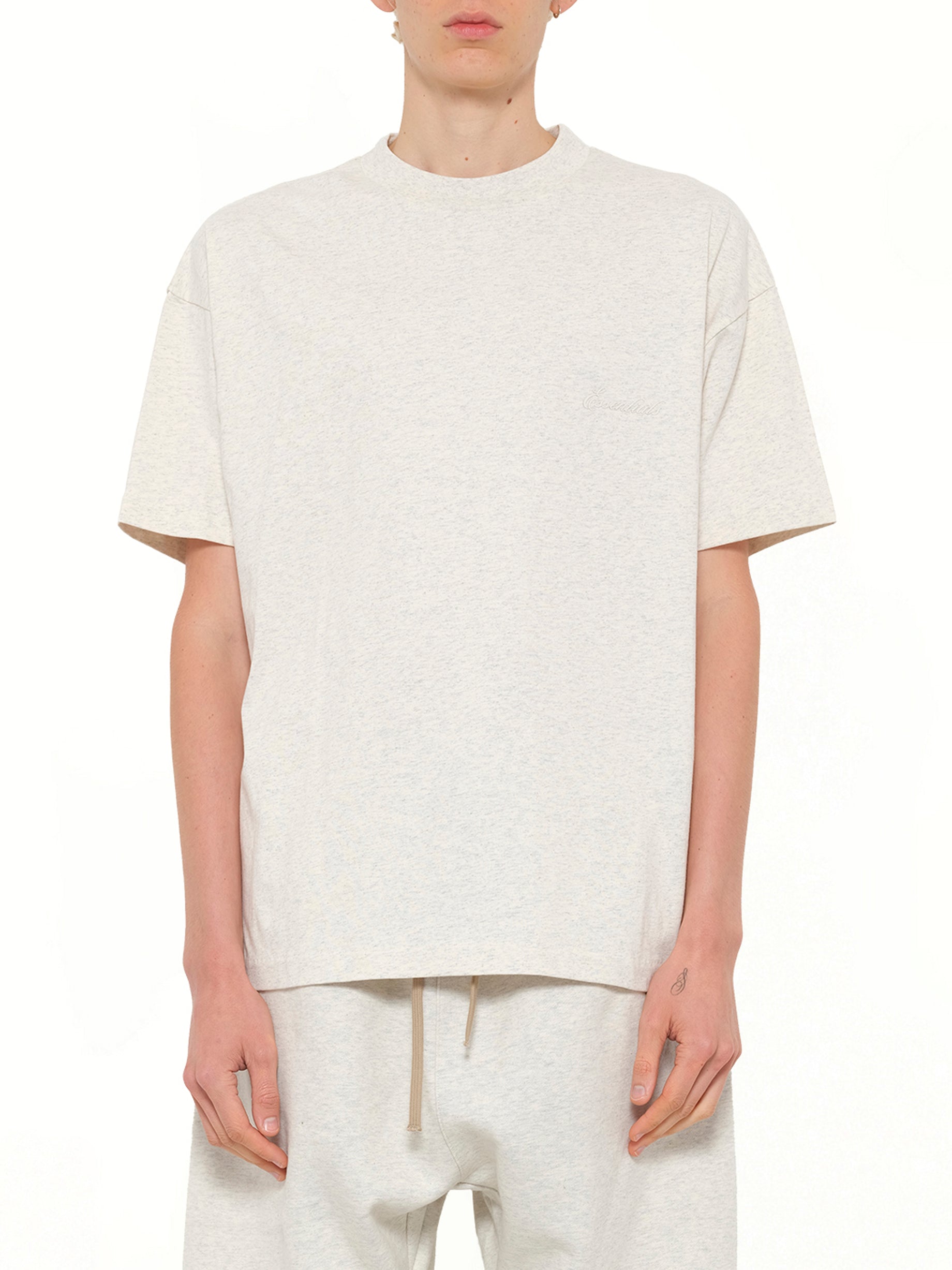 Classic Short Sleeve T-Shirt in Oatmeal Heather