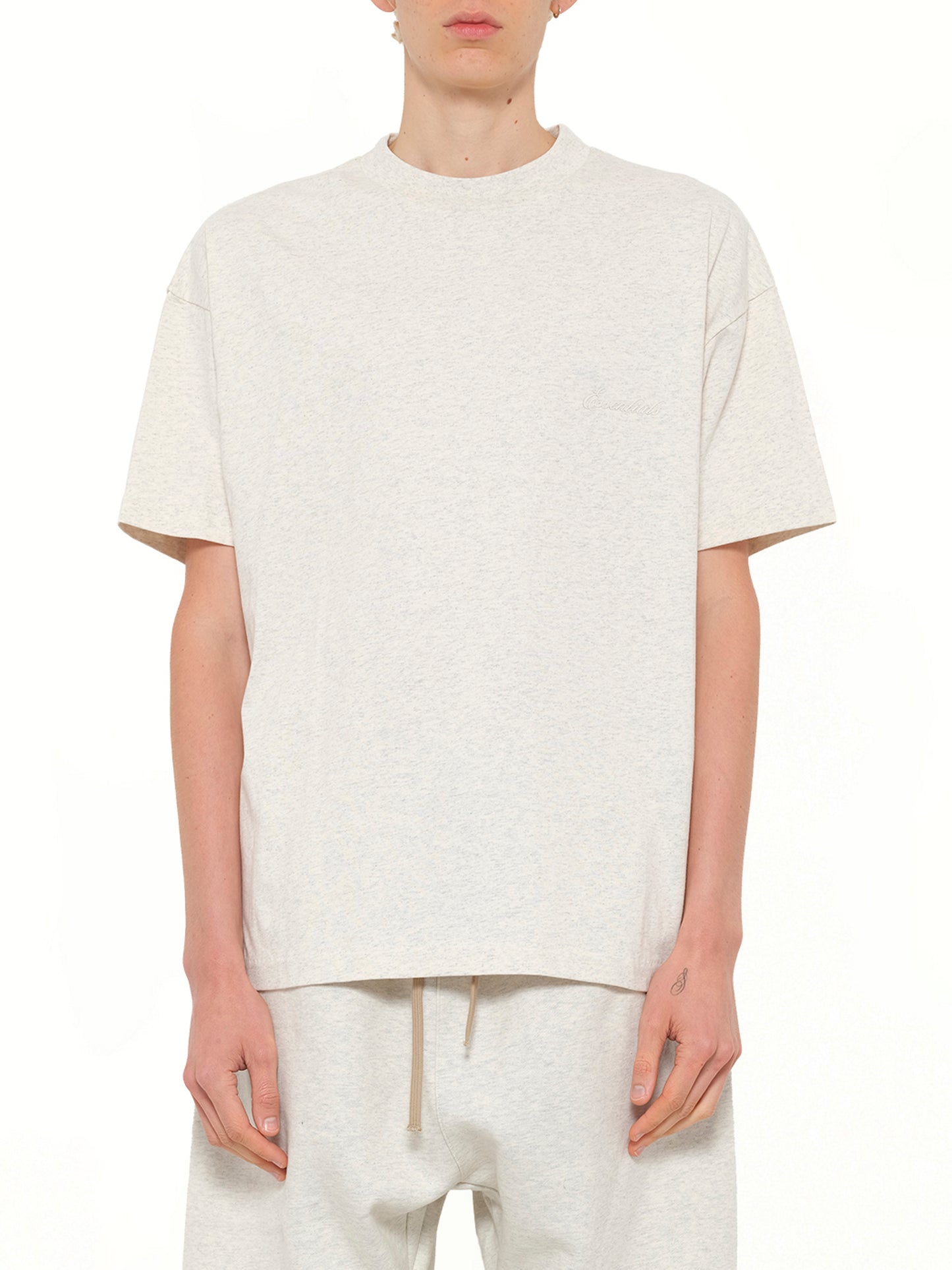 Classic Short Sleeve T-Shirt in Oatmeal Heather