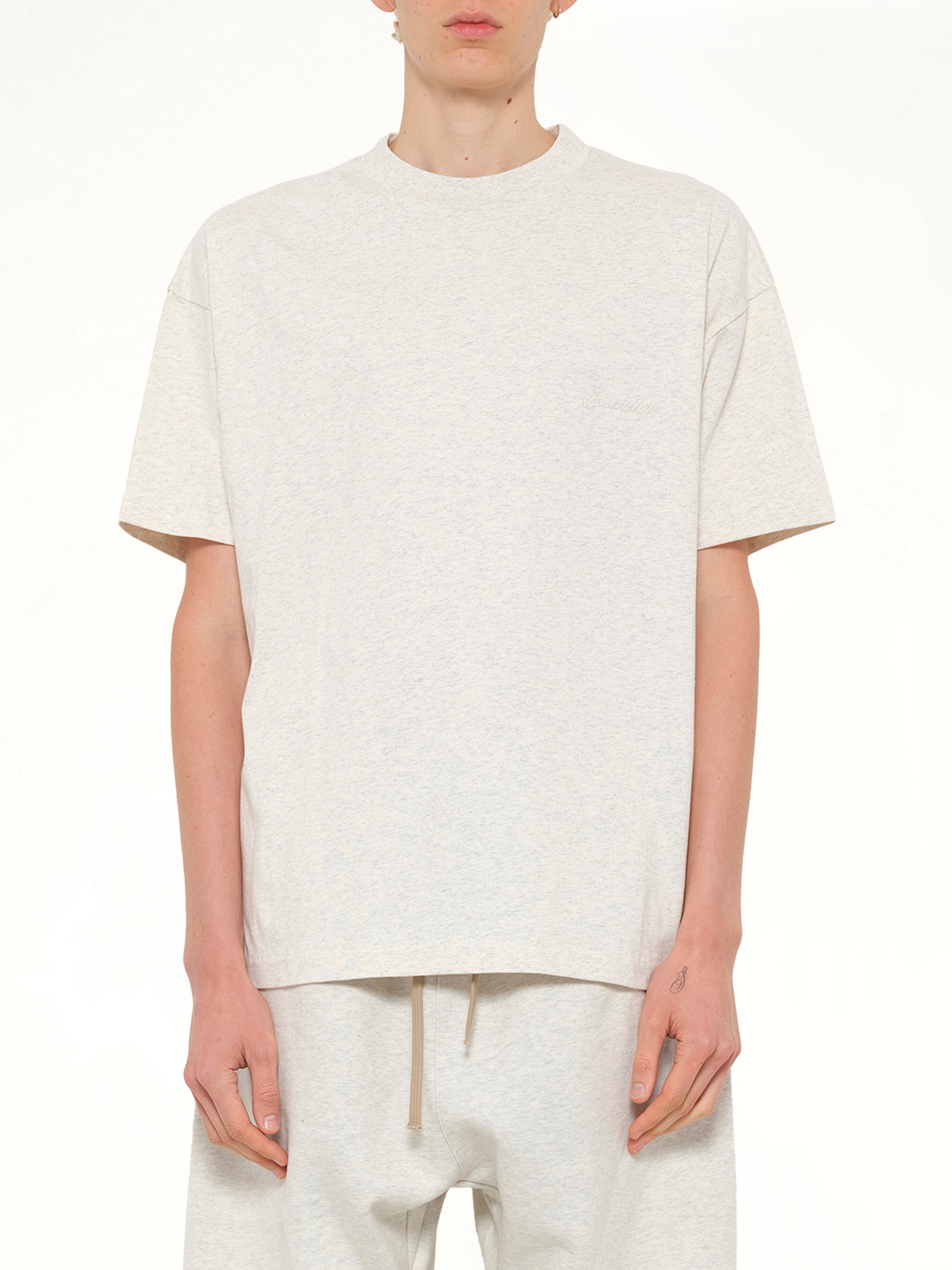 Classic Short Sleeve T-Shirt in Oatmeal Heather