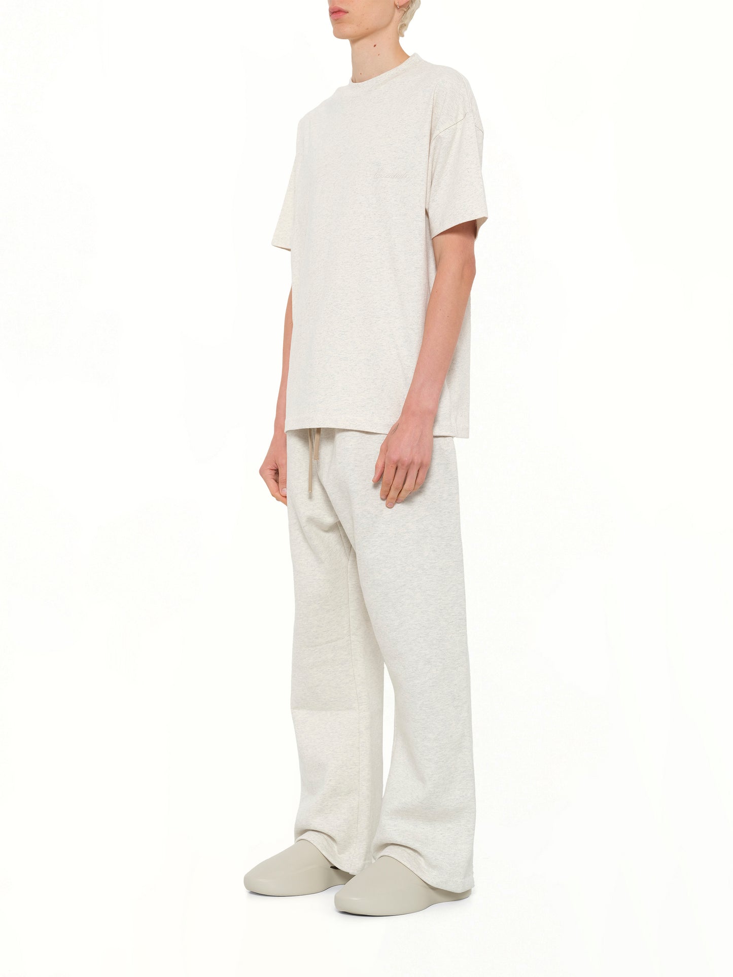 Classic Short Sleeve T-Shirt in Oatmeal Heather