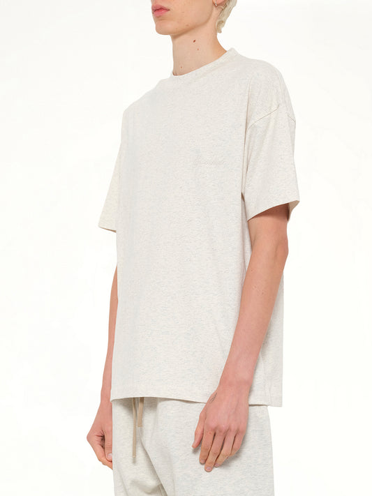 Classic Short Sleeve T-Shirt in Oatmeal Heather