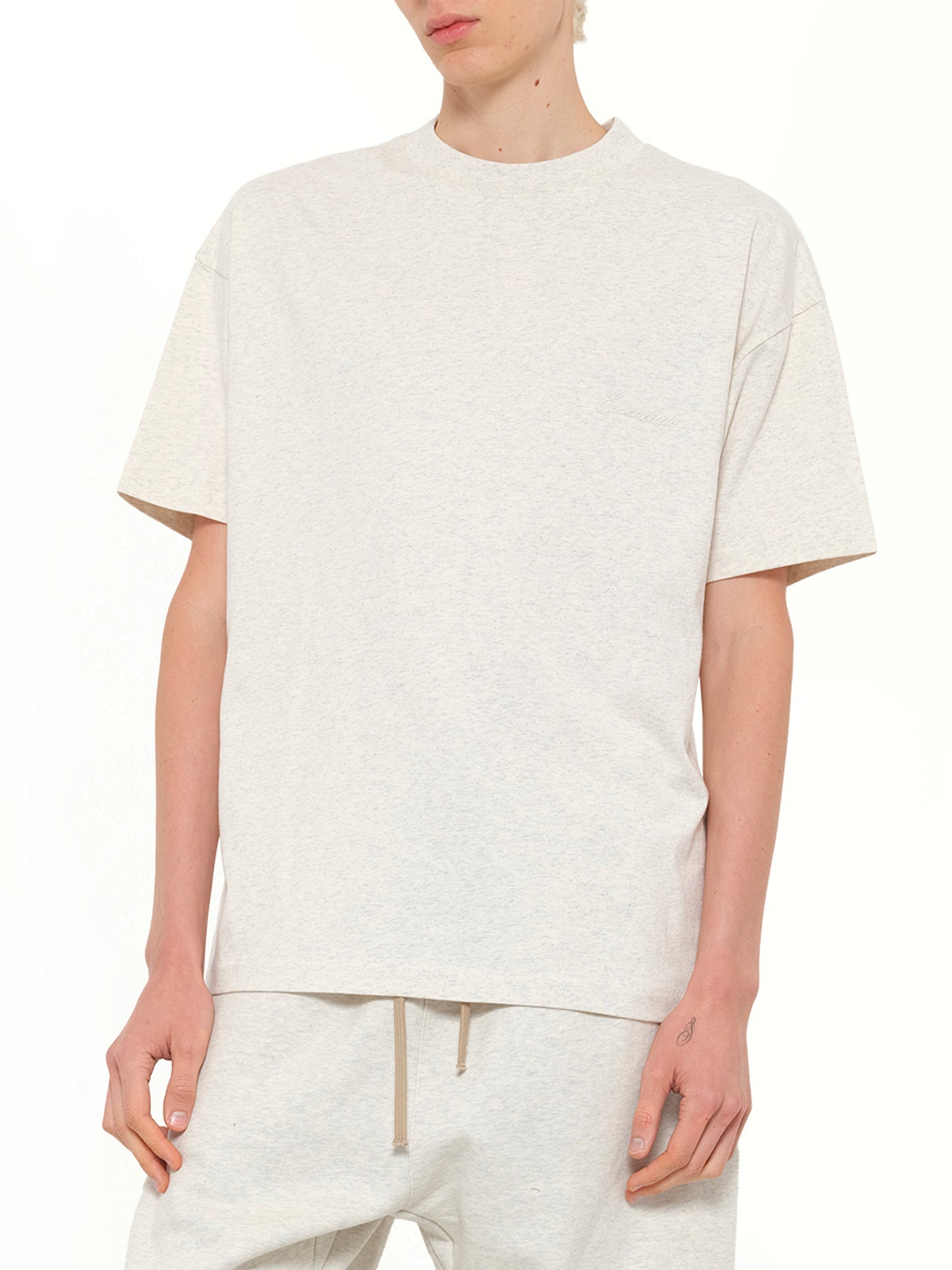 Classic Short Sleeve T-Shirt in Oatmeal Heather