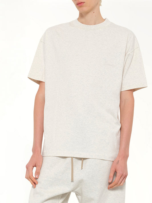 Classic Short Sleeve T-Shirt in Oatmeal Heather