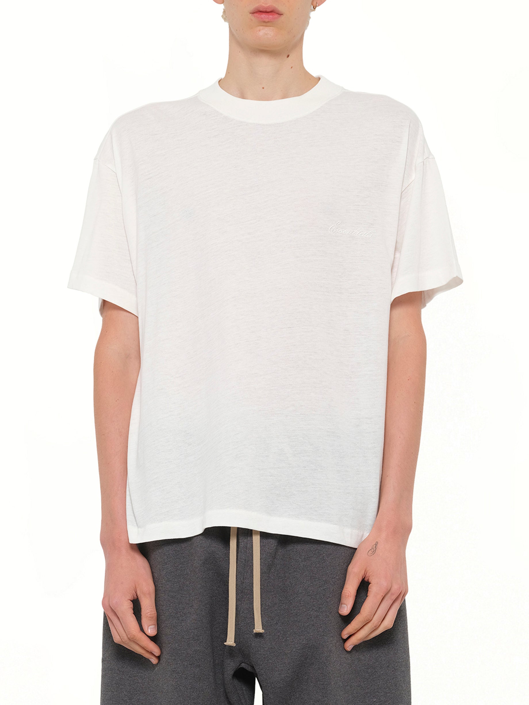 Essential T-Shirt in Ivory