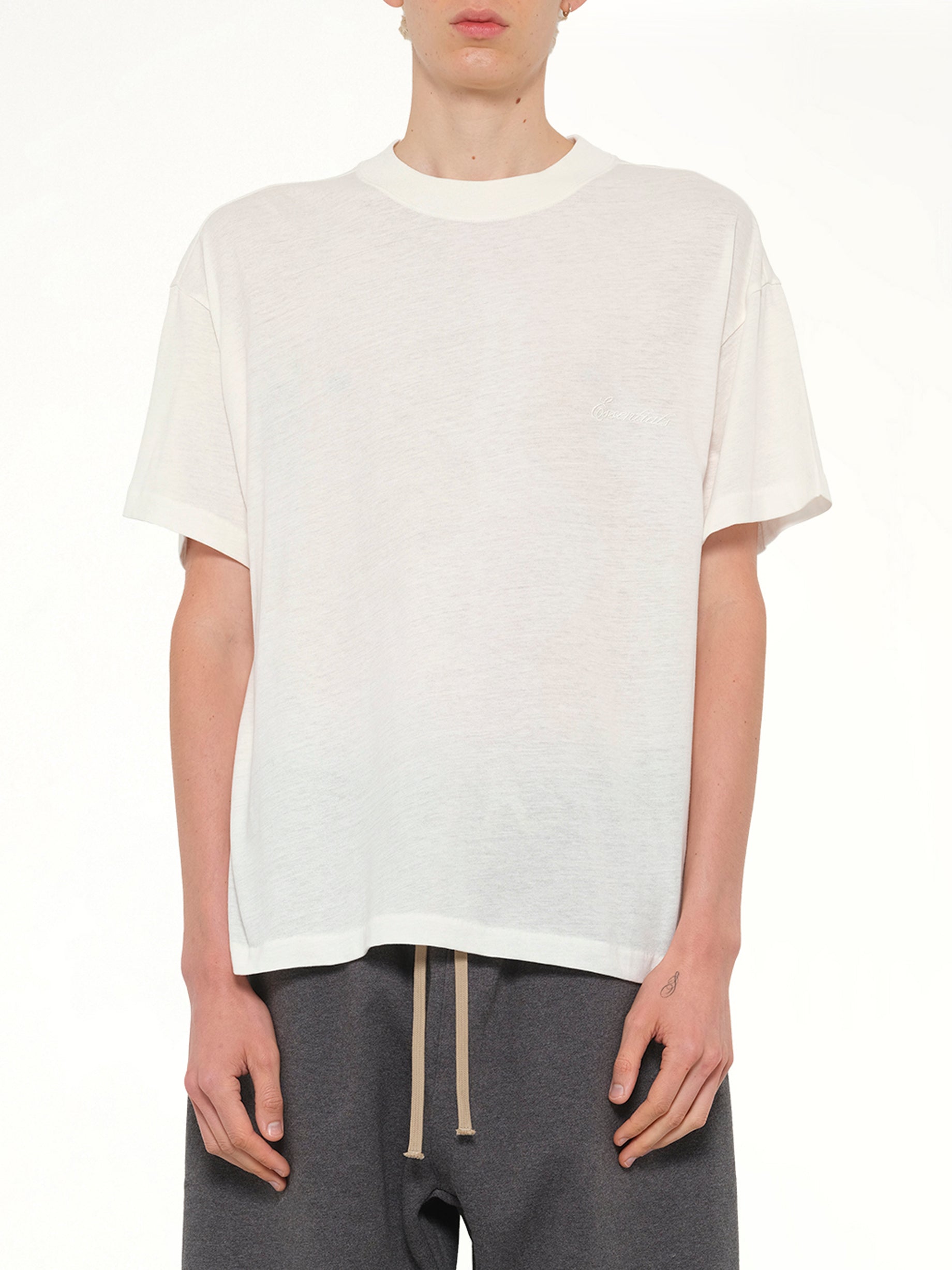 Essential T-Shirt in Ivory
