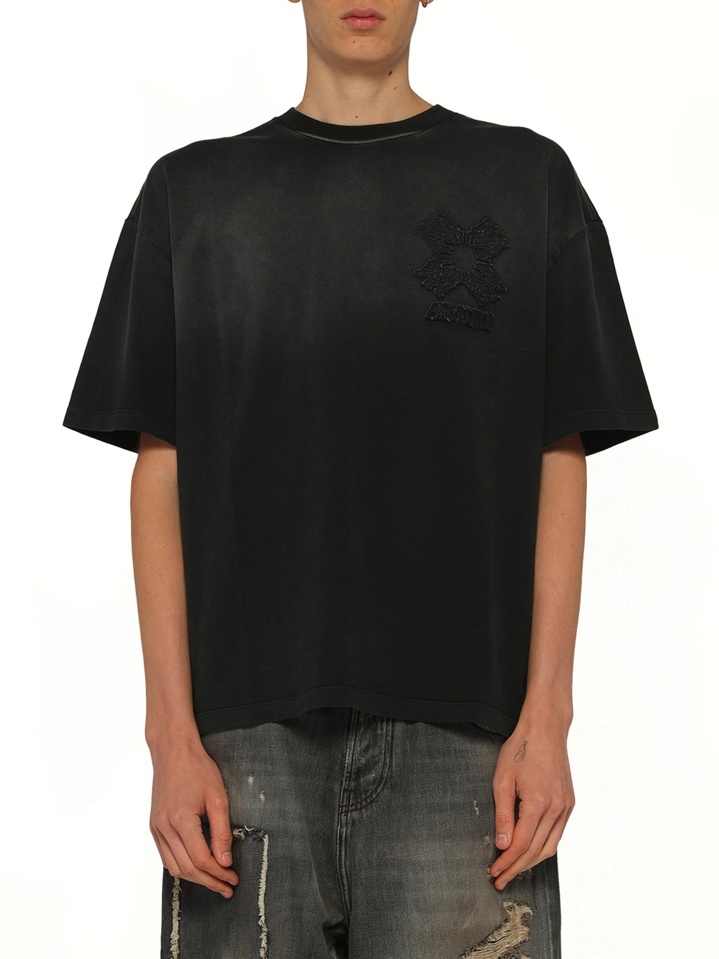 MA Quad Oversized T-Shirt in Black