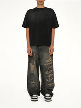 MA Quad Oversized T-Shirt in Black