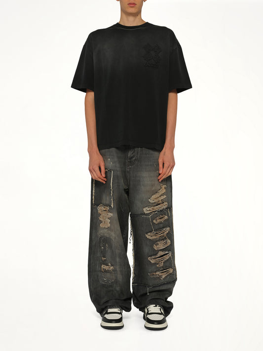 MA Quad Oversized T-Shirt in Black