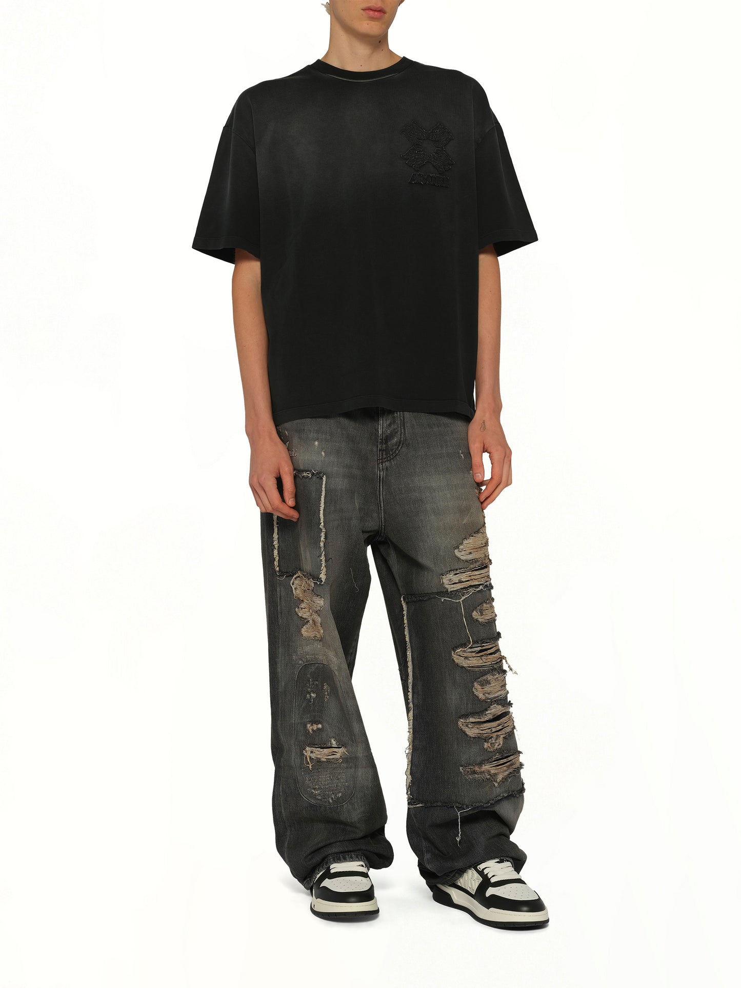 MA Quad Oversized T-Shirt in Black