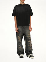 MA Quad Oversized T-Shirt in Black