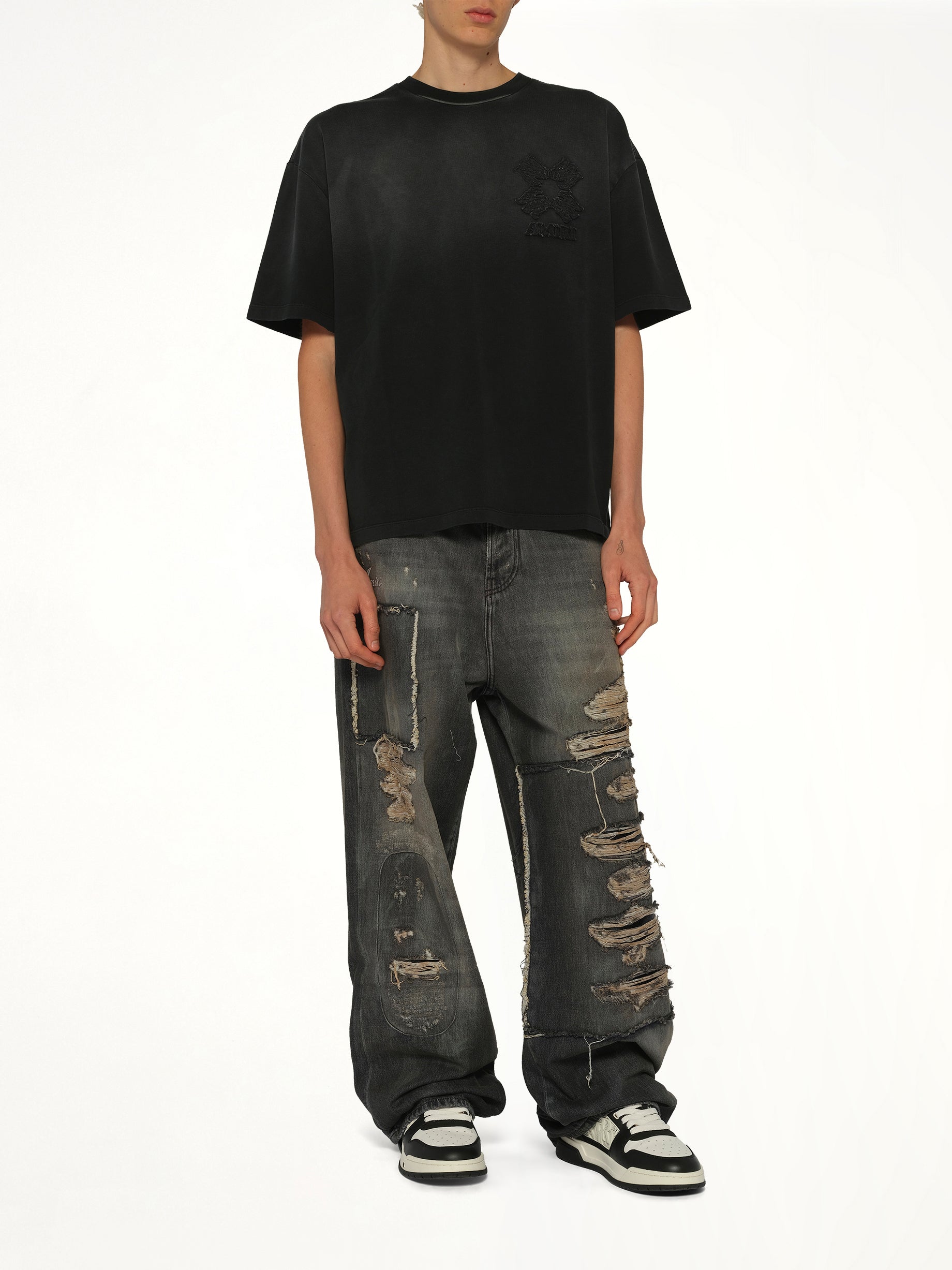 MA Quad Oversized T-Shirt in Black