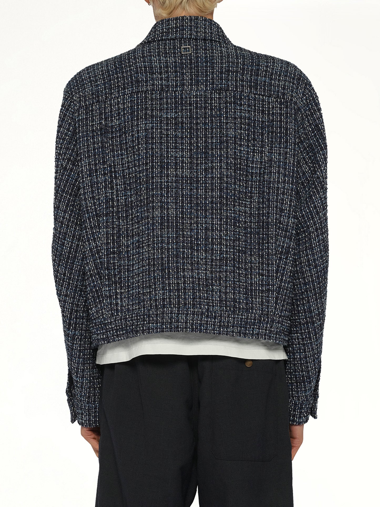 Tweed Jacket in Blue