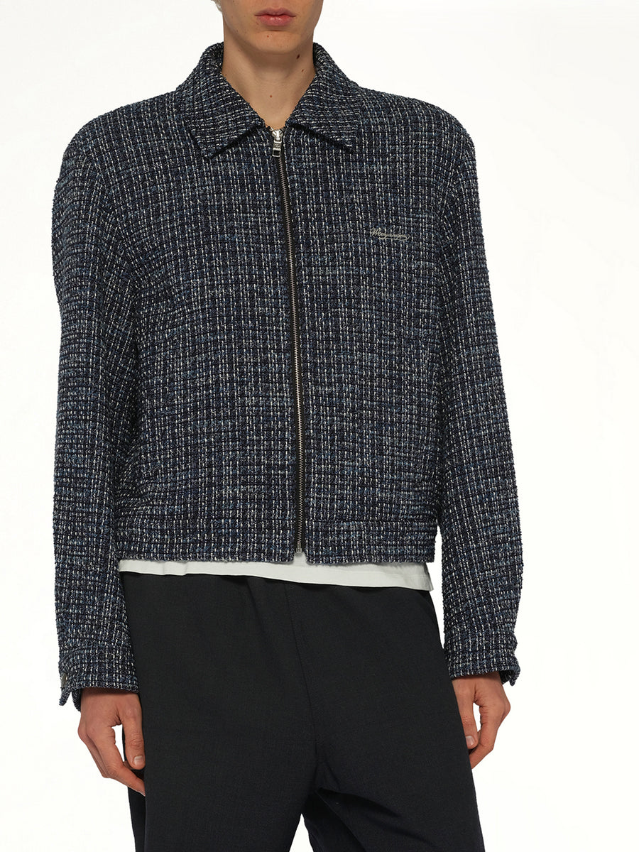 Tweed Jacket in Blue