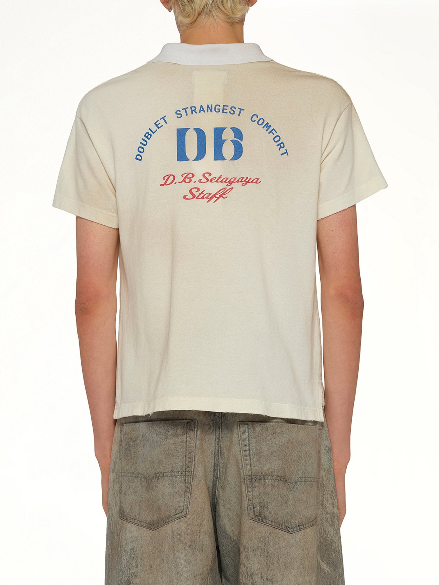 Polo Shirt With My Workwear Bear  in White