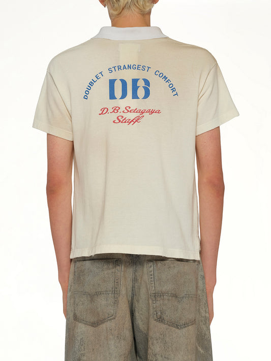 Polo Shirt With My Workwear Bear  in White