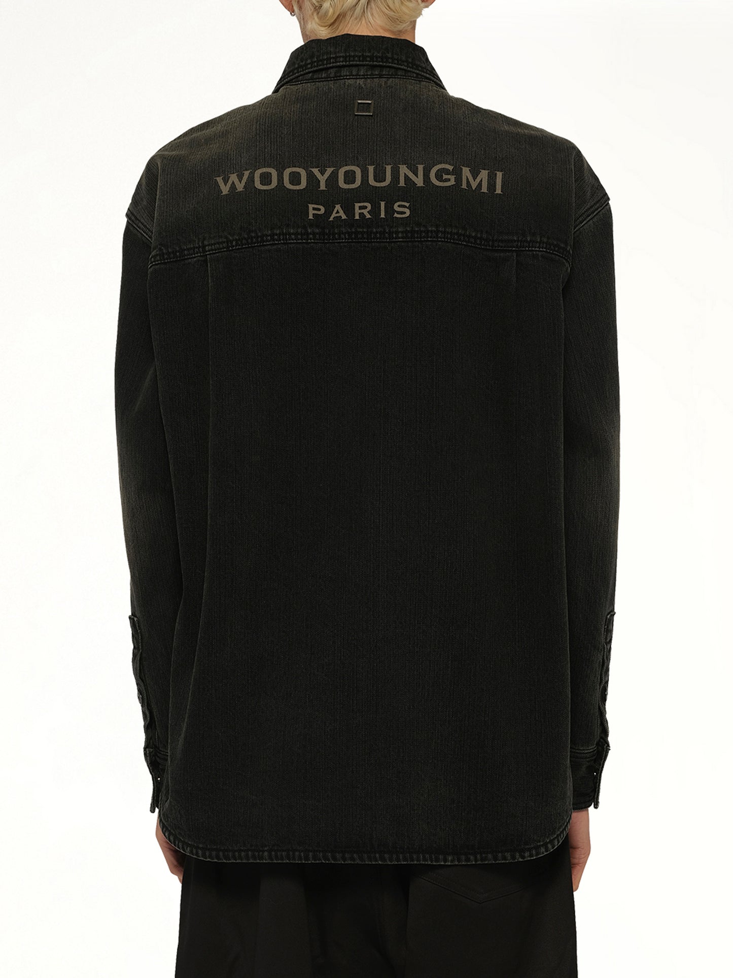 Denim Shirt in Black