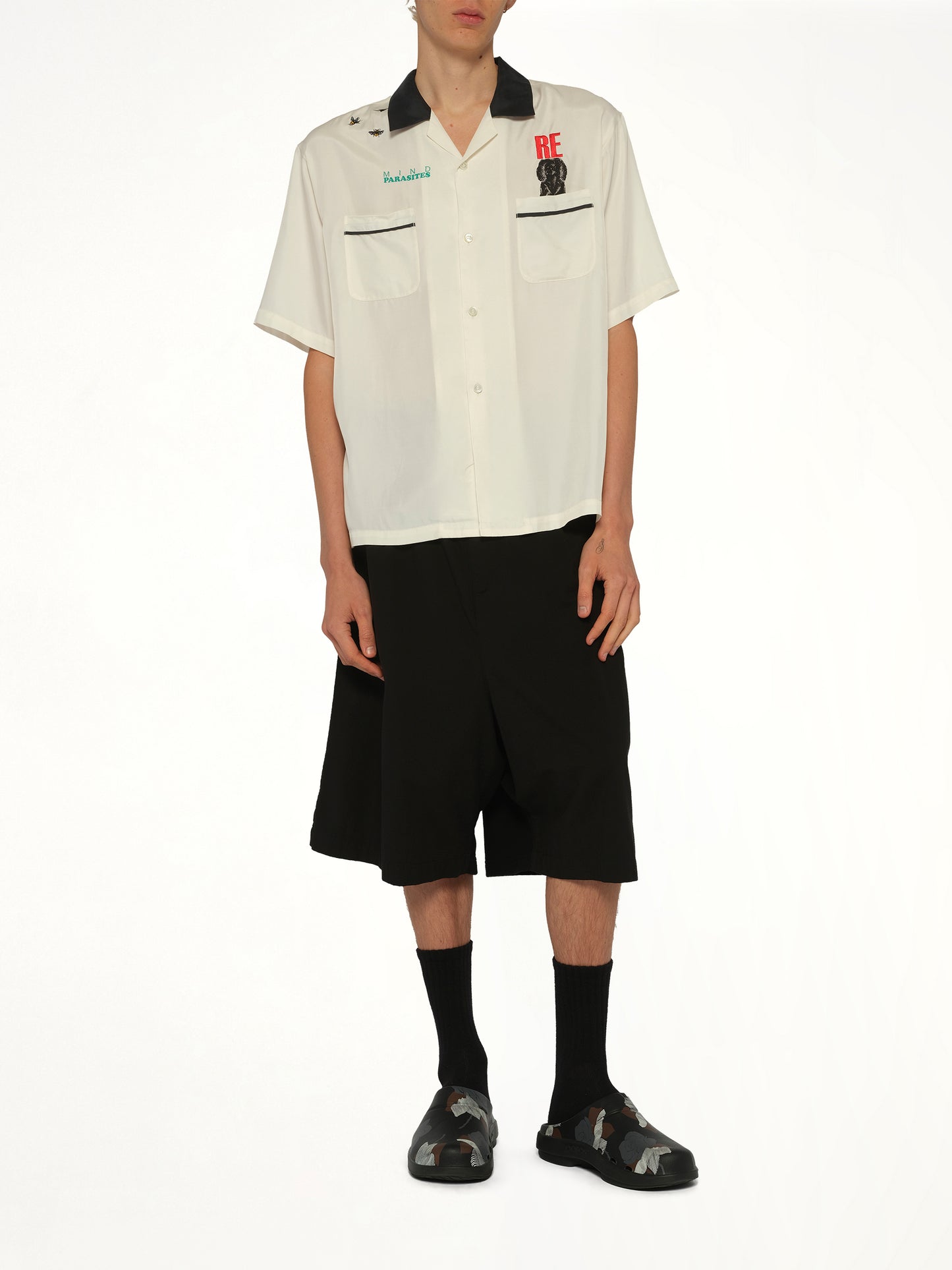 Mind Parasite SS Shirt in Ivory