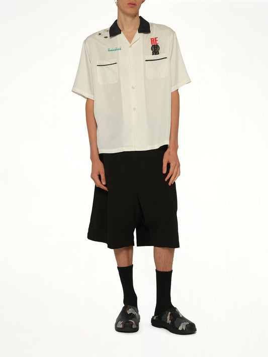 Mind Parasite SS Shirt in Ivory