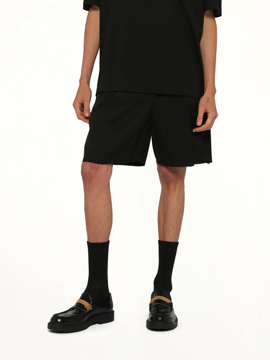 Tailored Shorts in Black