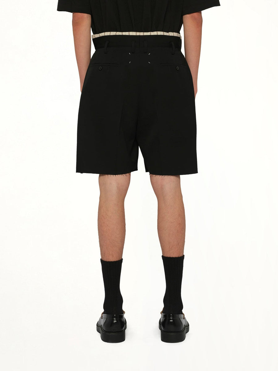 Tailored Shorts in Black