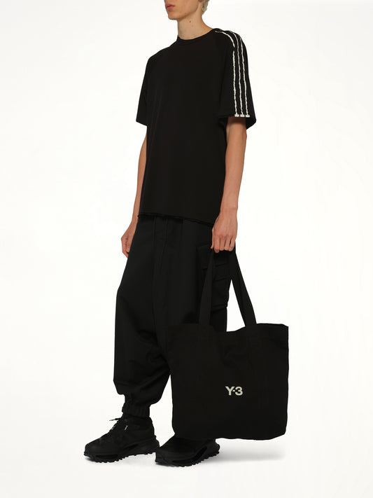 Y-3 Canvas Tote in Black