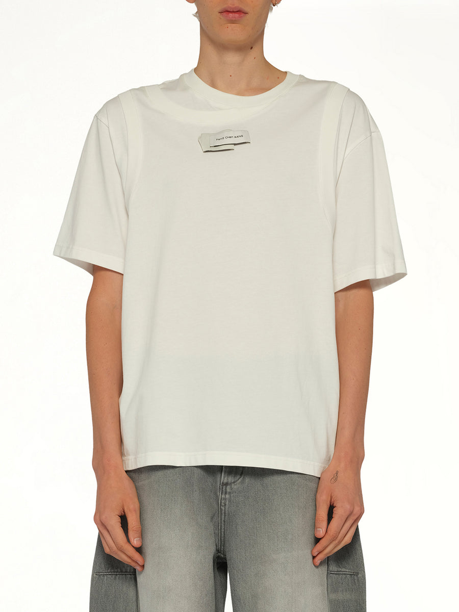 Deconstructed T-Shirt in White