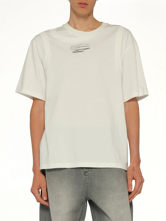 Deconstructed T-Shirt in White