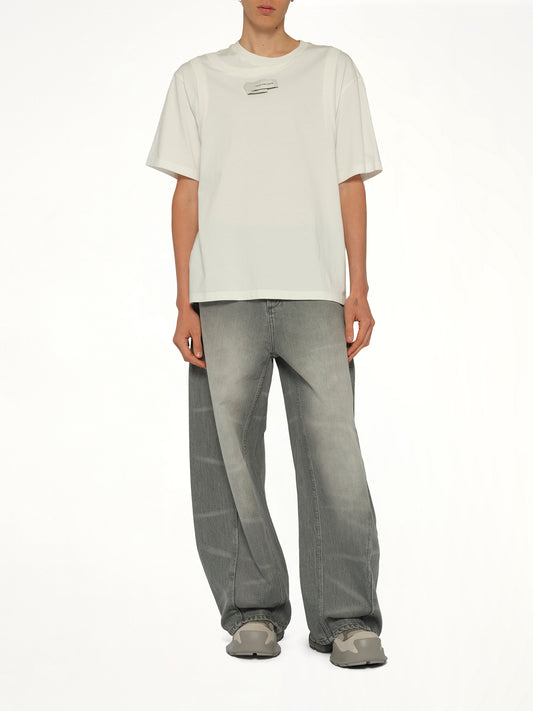 Deconstructed T-Shirt in White