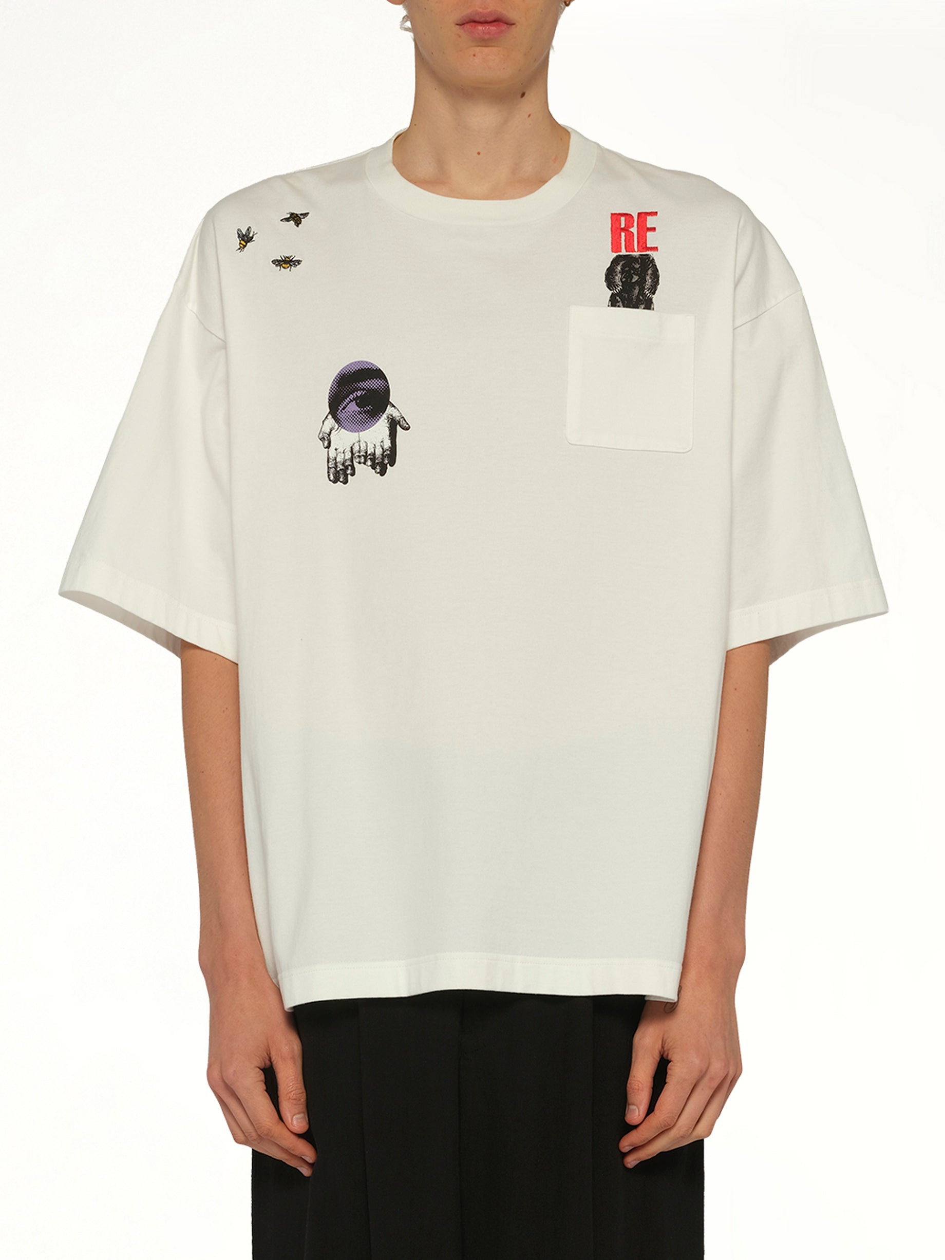 Mind Parasite T-Shirt in White