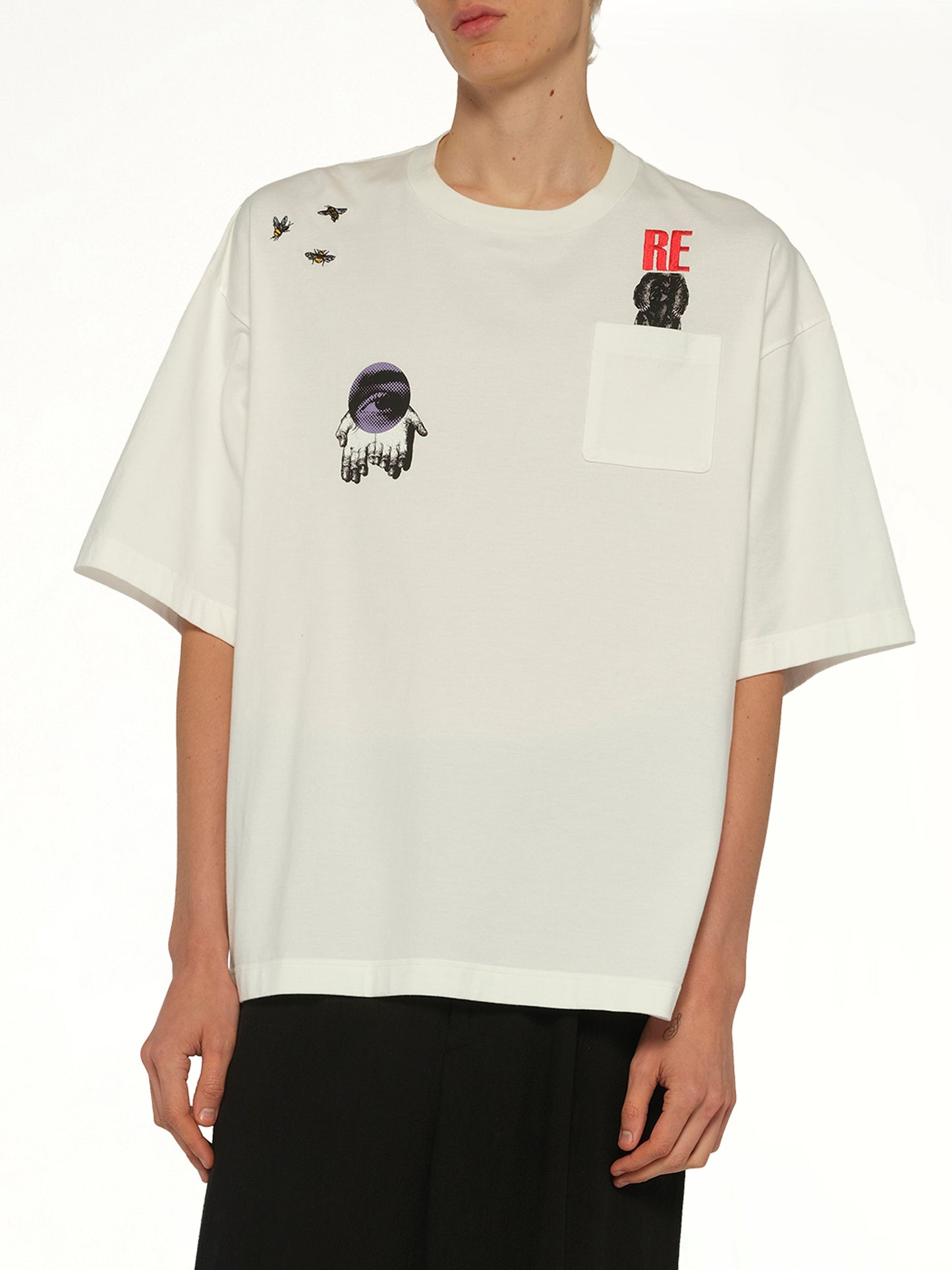 Mind Parasite T-Shirt in White