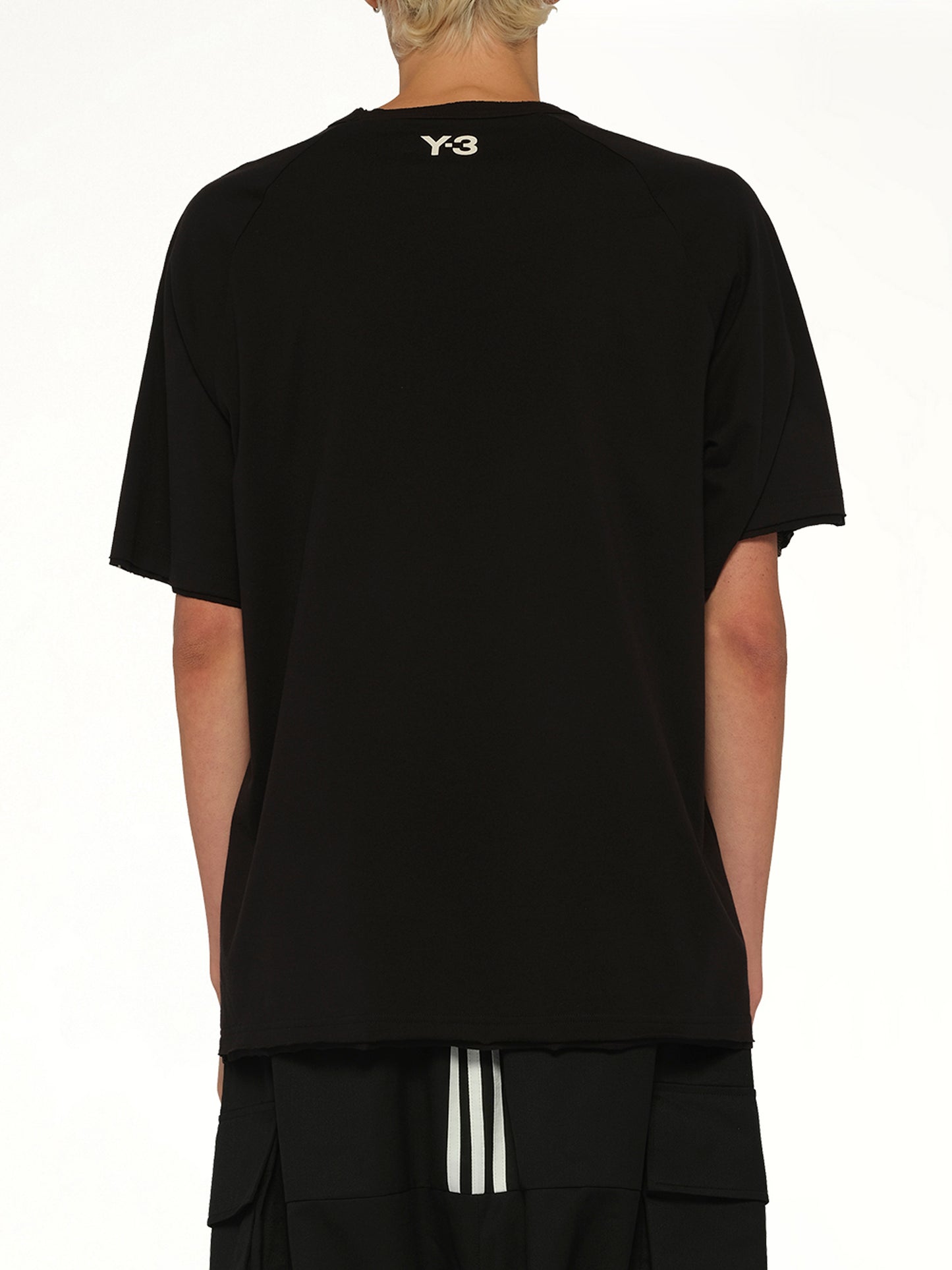 Reconstructed 3S T-Shirt in Black