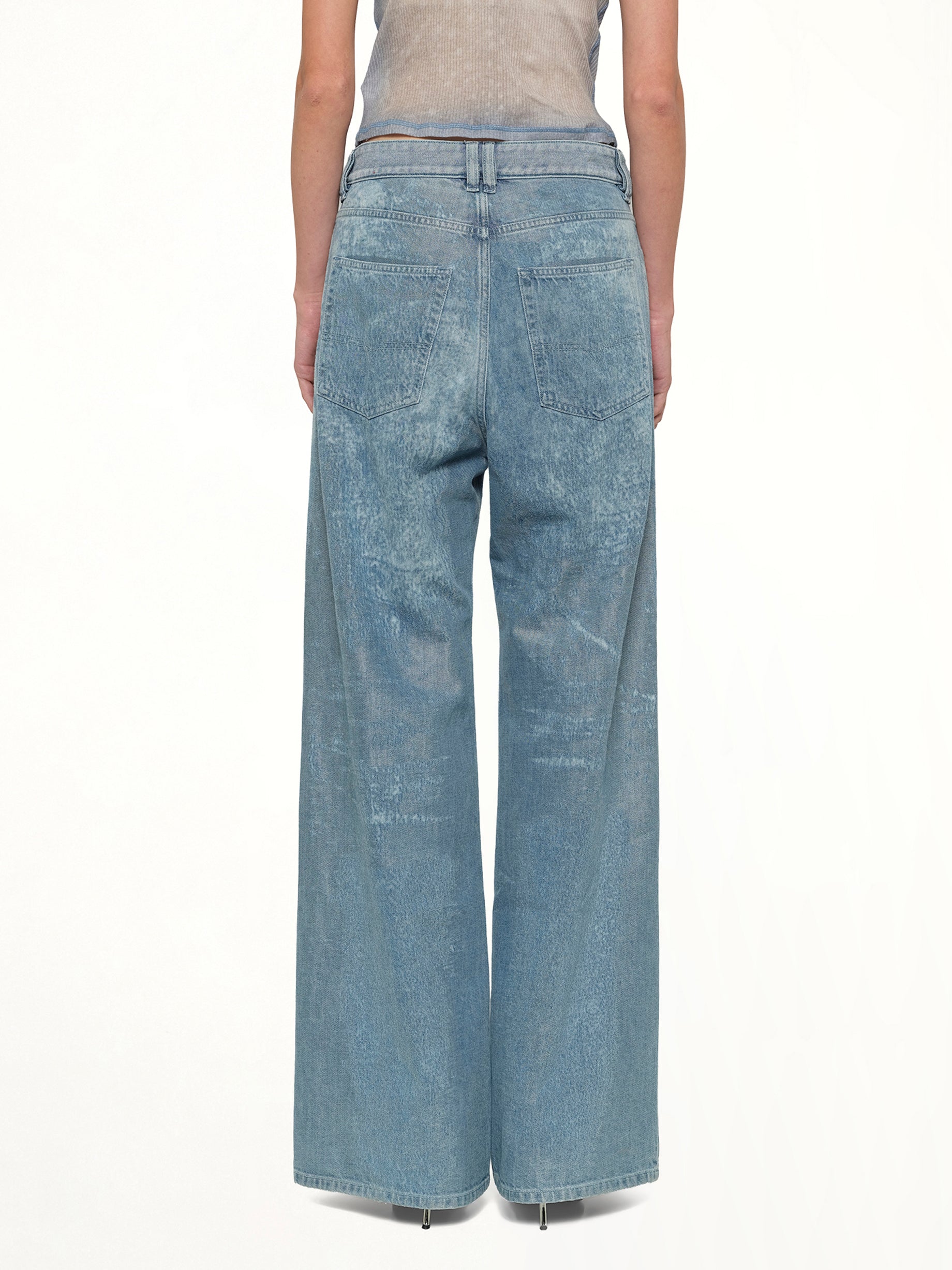 DIESEL , 1996 D-SIRE-FSI Jeans in Blue Back View from MARAIS